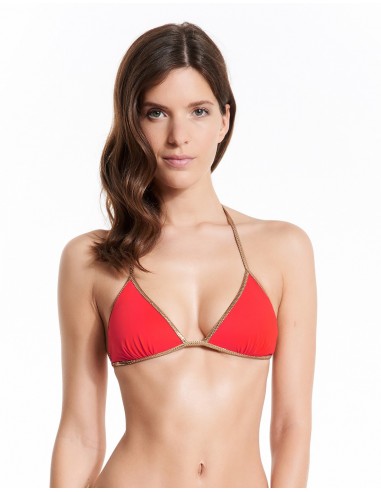 Bikini reversible Rosso & Bordeaux - top - Swimwear - Tooshie