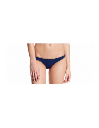 Bikini bandeau bordeaux / dark blue bottom - hampton collection - Swimwear - Tooshie