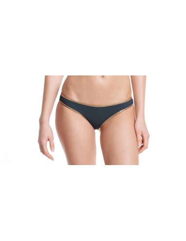 Bikini bandeau Navy Black - bottom - Swimwear - Tooshie
